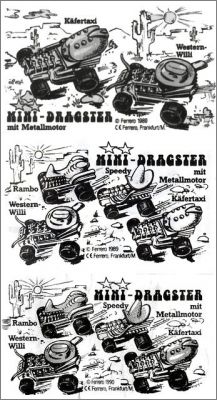 Mini-Dragster - Kinder - Allemagne - 1989-1990