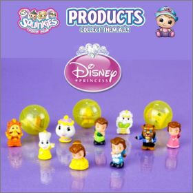 Belle La Belle et la Bte Disney Princess 12 Squinkies 2012