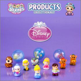 Cinderella  Cendrillon Disney Princess 12 Squinkies 2012