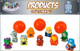 Marvel Universe Serie 1 - 12 Squinkies - 2011