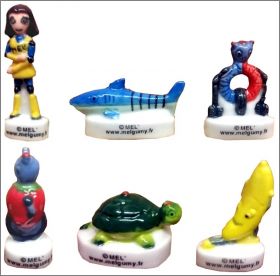 Mel Gumy - 6 F�ves Brillantes s�rie N�1/4 - Bonbons Mel 2014