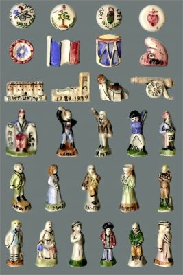 R�volution  Bicentenaire - 28 F�ves brillantes - Maurin 1989