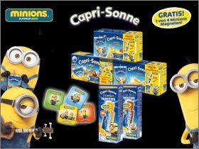 Minions Summer 2015 - 4 magnets Capri-Sonne (Sun) Allemagne