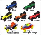Voitures - 6 couleurs