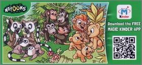 B�b�s de la jungle - Kinder Natoons - FS146 � FS151 - 2015