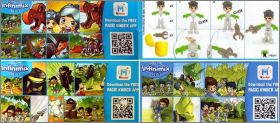 Infinimix Planet  Jungle - Personnages  Kinder FS215 � FS218