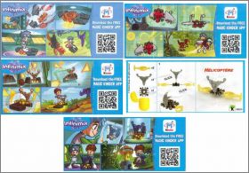 Infinimix Planet  Jungle -  V�hicules - Kinder FS210 � FS214