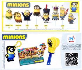 Minions - Kinder Joy - FF298, FT334H, FF353 - 2015