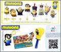 Minions - Kinder Joy - FF298, FT334H, FF353 - 2015