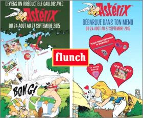 Ast�rix d�barque dans ton menu - Flunch - 2015