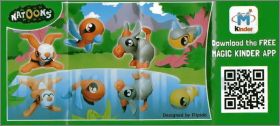 Animaux miroir - Kinder Natoons - FS247 � FS251 - 2015