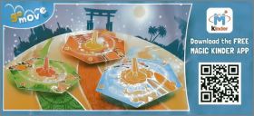 Toupies - kinder Gomove - FS097A, FS097B, FS097C - 2015