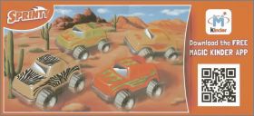 Voitures - Kinder Sprinty - FS033, FS033A, FS035, FS035A