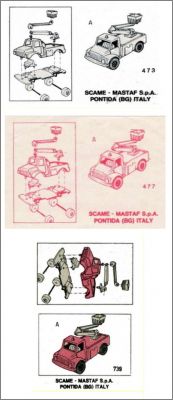 Feuerwehrfahrzeuge EU 1987 - Kinder surprise