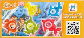 Loupes de mer - Kinder Mixart - FS161, FS162, FS252, FS253