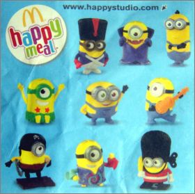 Les Minions - Happy Meal - Mc Donald  2015 - Belgique