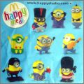 Les Minions - Happy Meal - Mc Donald  2015 - Belgique
