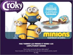 Minions - Summer 2015 - Caps toupies Chips Croky - Belgique