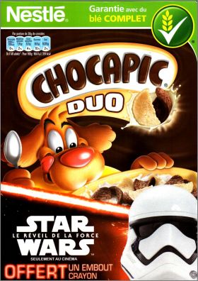 Star Wars 7 - Embouts de crayon - Crales Nestl - 2015