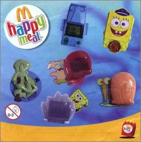 Bob l'�ponge - Happy Meal  - Mc Donald - 2007