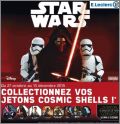 Star Wars Disney - 54 Jetons Cosmic Shells - Leclerc - 2015