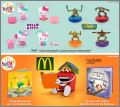 Tortue Ninja  / Hello Kitty  - Happy Meal - Mc Donald - 2015