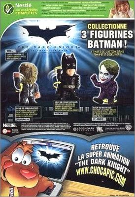 Batman - Figurines & Lance-disques - C�r�ales Nestl� - 2008
