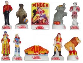 Cirque Pinder F�ves mates et brillantes La mie Caline - 2004