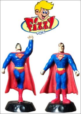 Superman Tubes - 2 figurines  collectionner ! Fizzy - 2001