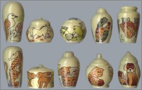 Jolies Porcelaines  - 10 f�ves Brillantes - Arguydal - 2006