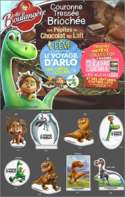 Le voyage d'Arlo - 8 F�ves Brillantes - La Boulang�re - 2016