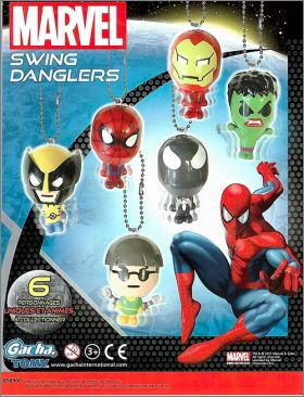 Marvel Swing  Danglers - Gacha/Tomy - 2011
