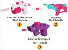 Collection Nerf Rebelle