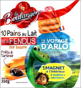 Le voyage d'Arlo - 5 Magnets - La Boulang�re - 2015