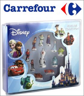 Les Hros Disney - 10 Fves  Brillantes - Carrefour - 2016