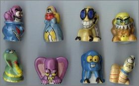 Crayo'Monstres - 8 F�ves brillantes - Thiolat - 2001