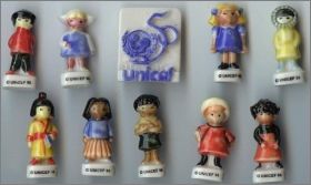 Unicef Les Enfants du Monde - F�ves brillantes - Prime 1996
