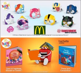My Little  Pony / Transformers - Happy Meal Mc Donald - 2016