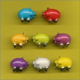 Les cochons Brillant et Or - F�ves brillantes - Arguydal