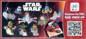 Star Wars - Kinder FS321  FS329, TT382B, DC025S - Allemagne