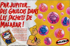 Ast�rix - Figurines monochromes - Malabar - 1984