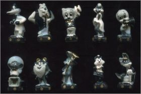 Looney Tunes noir et blanc -10 F�ves - Alcara - 2016