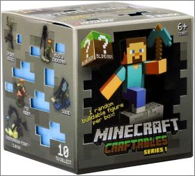 Minecraft Craftables s�rie 1 - 10 Figurines - Boite myst�re
