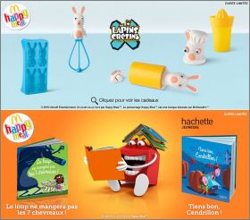 Lapins cr�tins - Ustensiles Cuisine - Happy Meal - Mc Donald