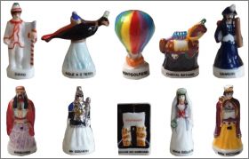 Ducasse d'Ath - 10 F�ves Brillantes or et platine - 2010