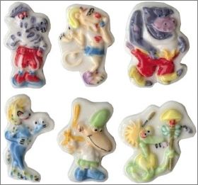 Savane des Rois - 6 F�ves brillantes plates - Brossard 2006