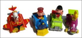 Snoopy Peanuts Popmobiles - Happy Meal - Mc Donald - 1989