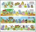 Crazy Jungle - 10 figurines - Mon d�sir - 2004 � 2020