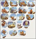 L'age de glace 3 - 20 magnets - Crispy - 2009