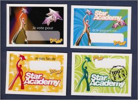 Star Academy - 4 Magnets - DOO WAP - 2002
